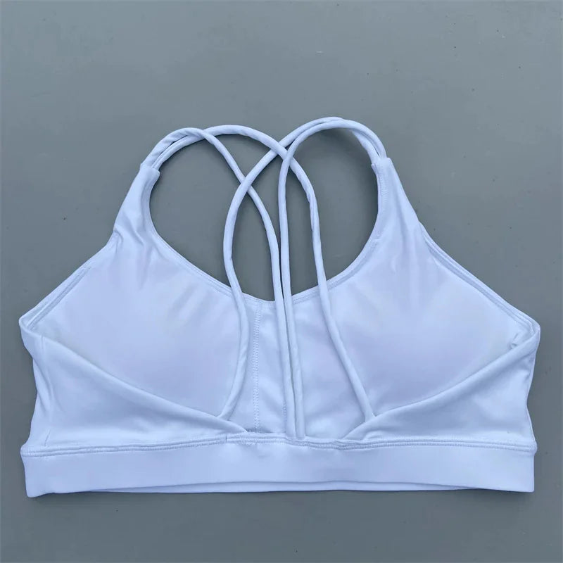 Solid Color High Strength Workout Bra Main image