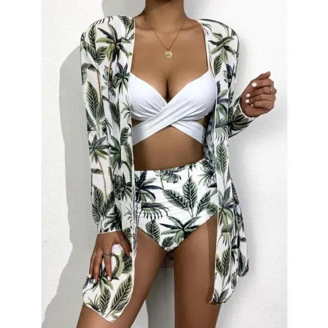 Women's Three Pieces Bikini Set