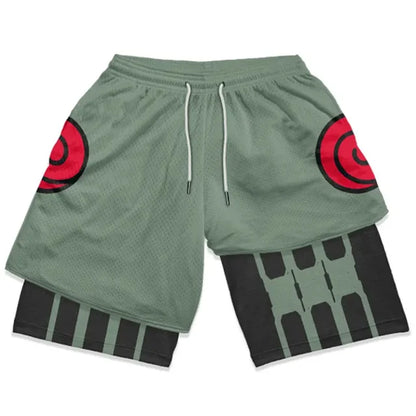 Anime Naruto 3 In 1 Gym Shorts
