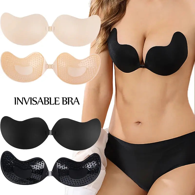 Invisible Self Adhesive Push Up Bra With Pads