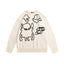 Women's Harajuku Style Couple Jumper Women's Sweatshirt Unbranded Apricot M