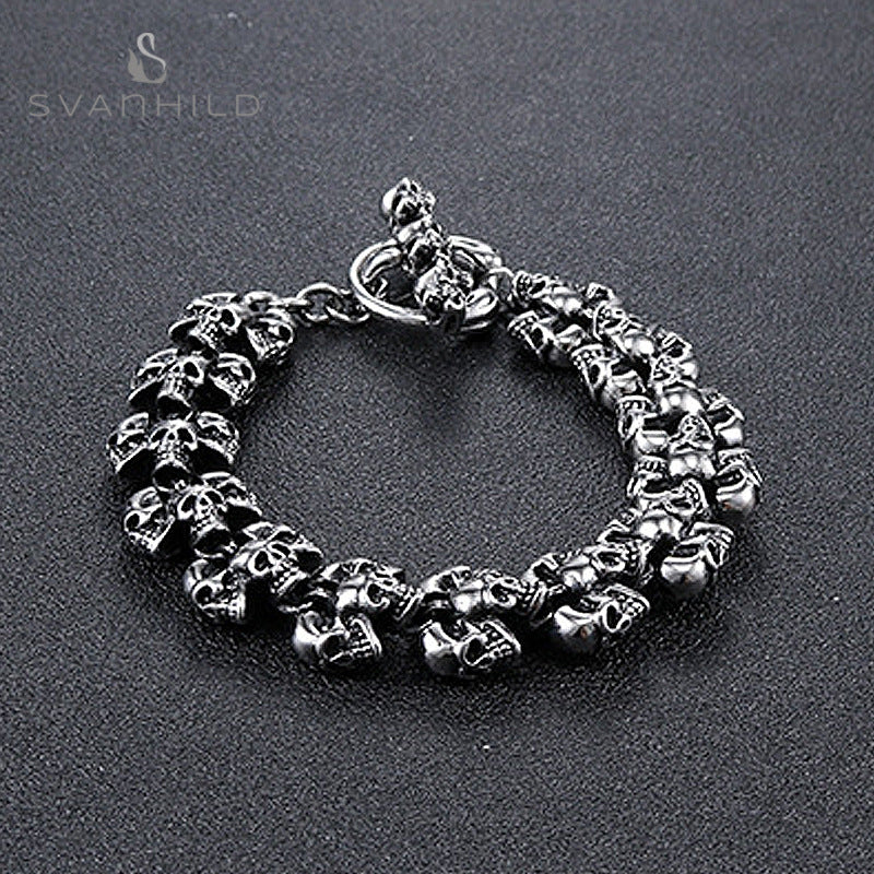Men's Vintage Gothic Punk Bracelet