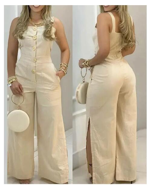 Women's "Vest Jumpsuit"