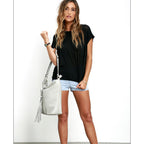 Women's Backless T Shirt