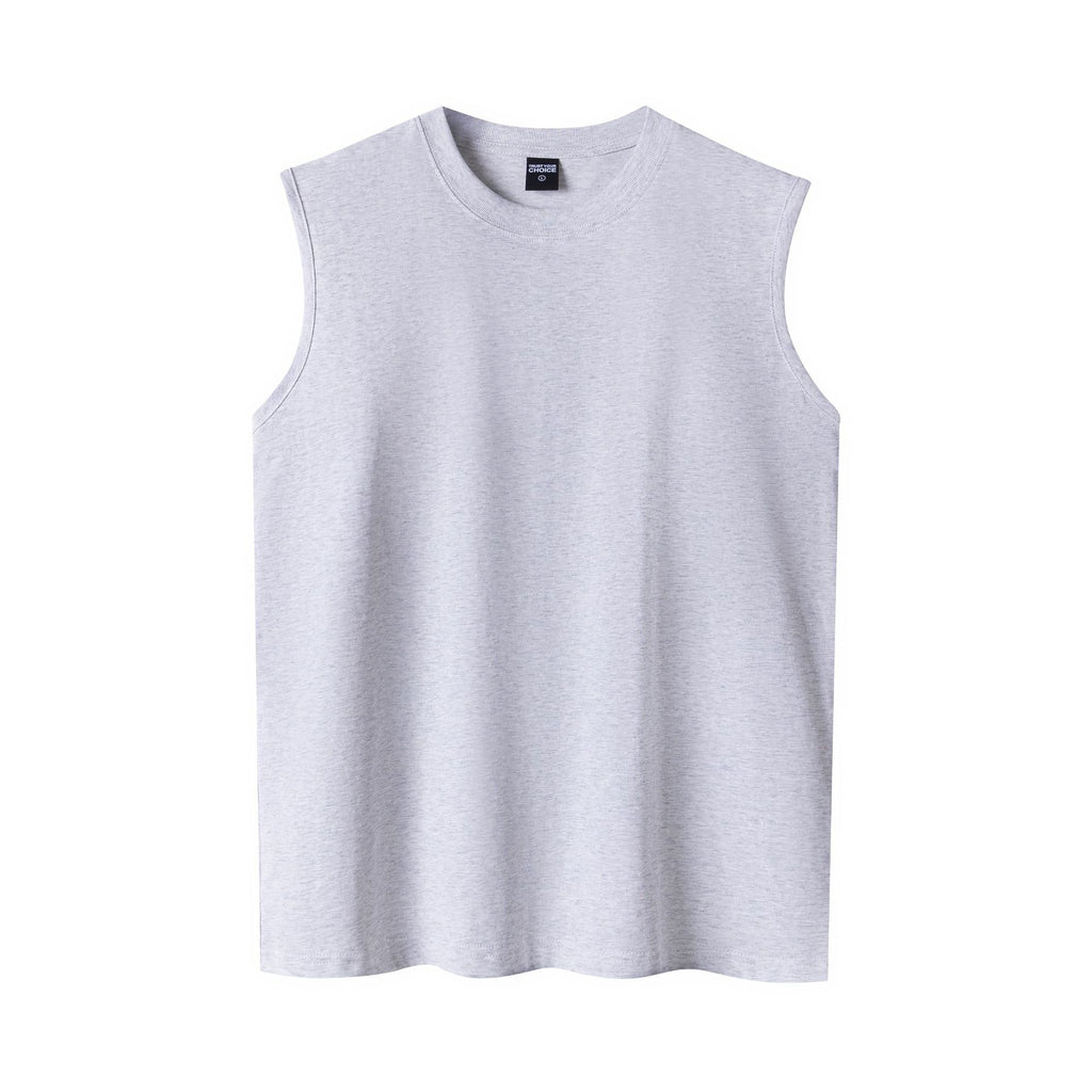 260g Double Yarn Cotton Tank Top for Streetwear