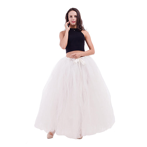 Women's Maternity Tulle Puff Skirt
