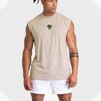 Men's Fitness Tank Top LooseFit Muscle Shirt