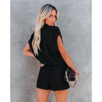 Women's Spring/Summer V-Neck Casual Jumpsuit for Women