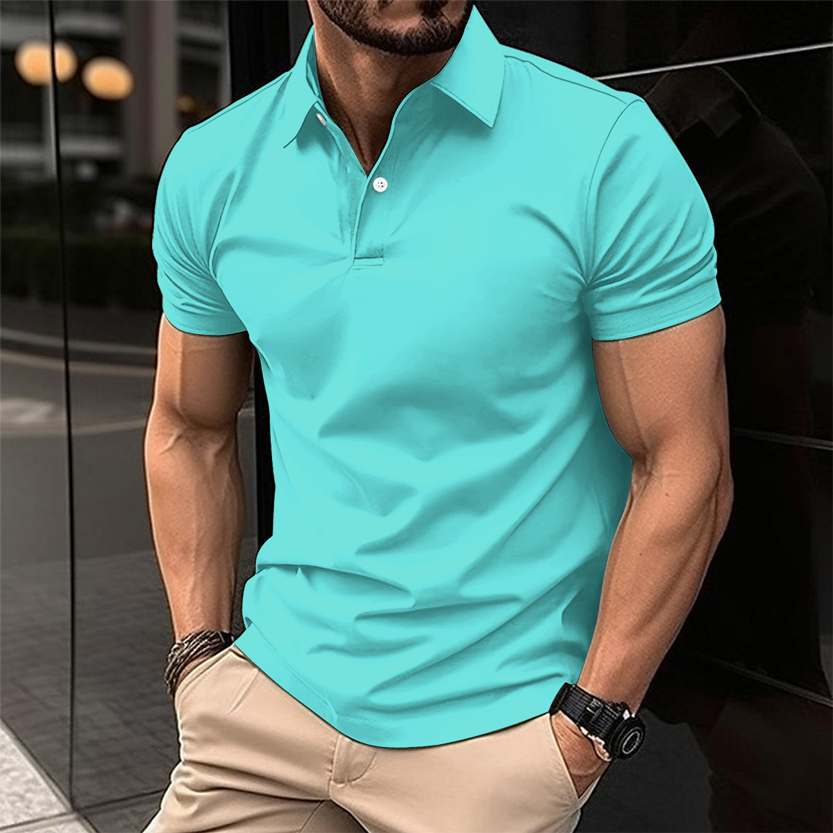 Men's Short Sleeve Polo Shirt