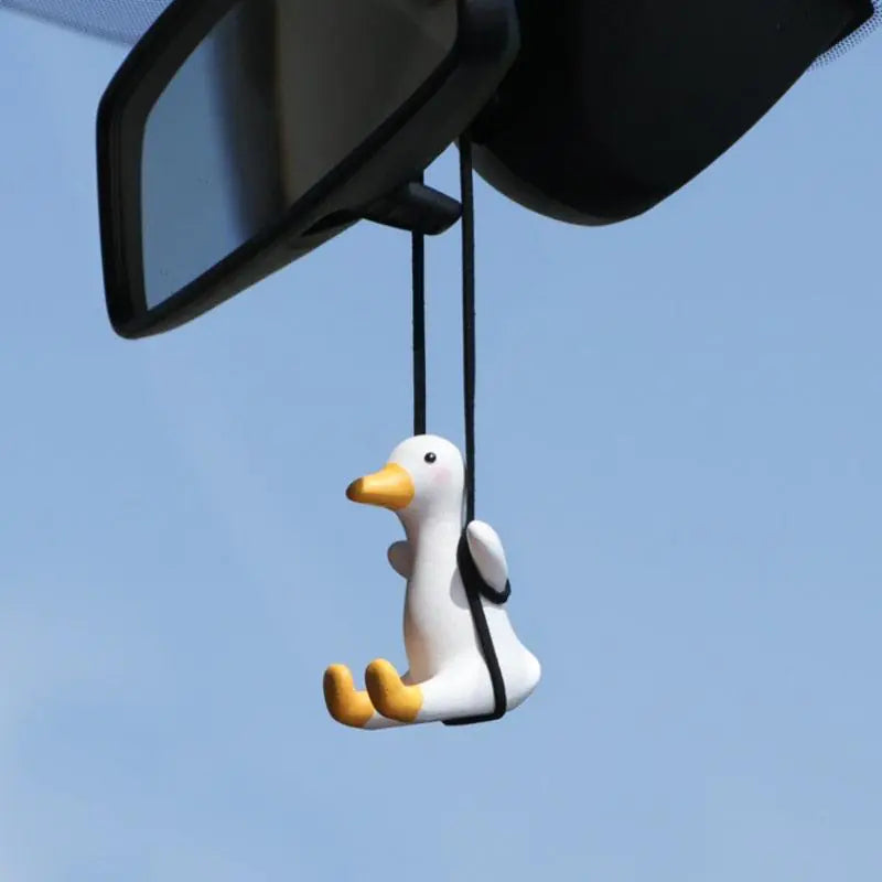 Anime Car Swing Duck Pendant Main image