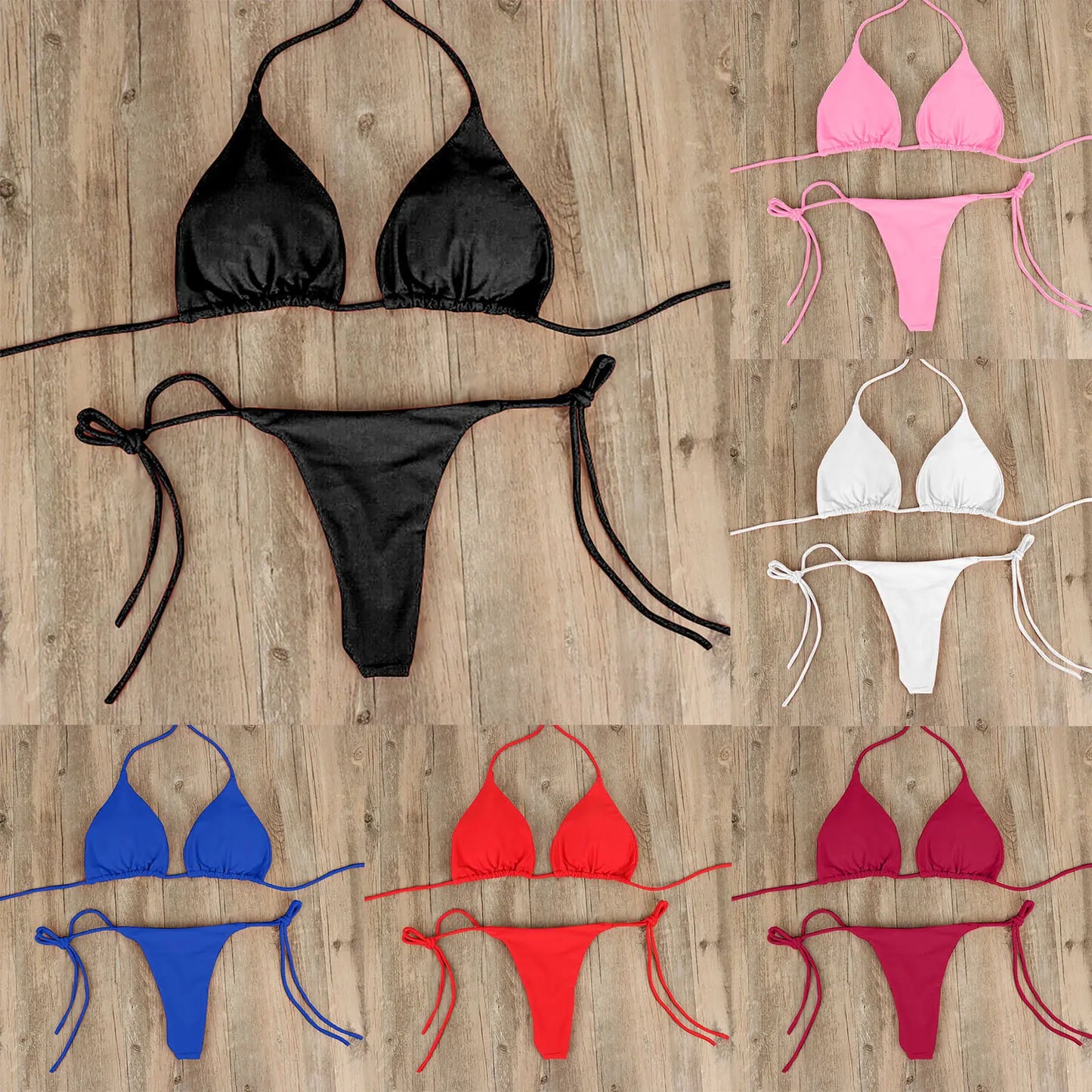 Women's Push Up Bikini Thong