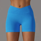 Womens Fashion Simple High Waist Shorts