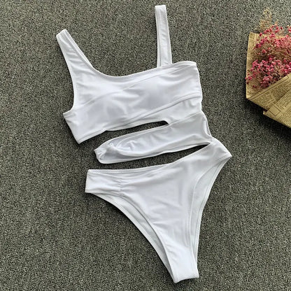 Women's Bikini Set One Shoulder