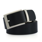 Men's Casual Leather Belt with Pin Holes