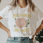 Women's 90s Graphic Smile Letter T Shirt