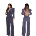 High Elasticity Nylon Jumpsuit for Women