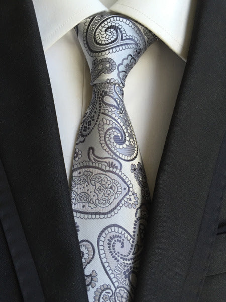 Men's High-Density Paisley Tie
