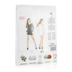 Passion Lingerie Womens Mini Dress With Mesh Sleeves and Sides One Size Passion Lingerie