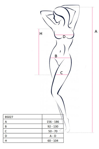 Passion Lingerie Translucent Sexy Dress With Open Sides One Size Passion Lingerie