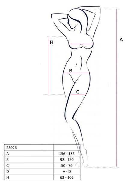 Passion Lingerie Sexy Stretch Open Side Mini Dress One Size Passion Lingerie