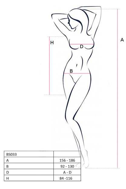 Passion Lingerie BS033 Super Sexy Translucent Mesh Dress One Size White Passion Lingerie