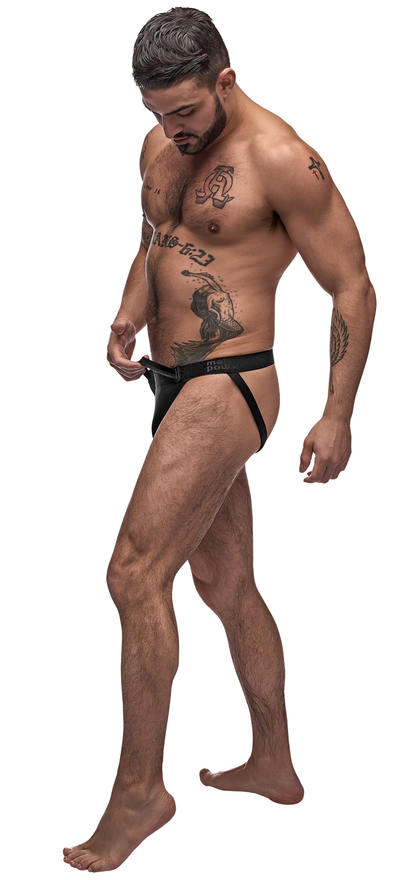 Male Power Grip and Rip Off Mens Jock Black Male Power