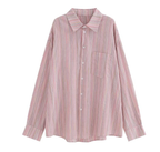 Women's Satin Patchwork Design Shirt Women's Shirt Unbranded