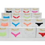 Mapale Strappy Brand and Panty Set Black 2 Piece Mapale