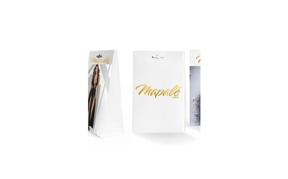 Mapale Womens Strappy Bodysuit Black M / L Mapale