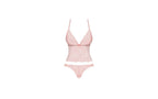 Obsessive Delicanta Womens Top & Panties Pink L / XL Obsessive