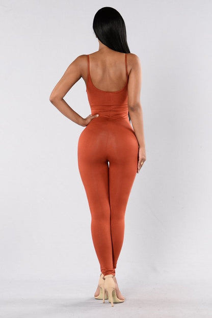 Women's Backless Slim Fit Jumpsuit