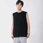 260g Double Yarn Cotton Tank Top for Streetwear Men's Tank Top Unbranded