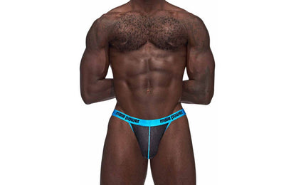 Male Power Casanova Uplift Micro Male Thong Black L/XL Male Power