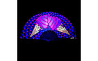 Neva Nude Ice Scream You Scream Blacklight Folding Fan Neva Nude