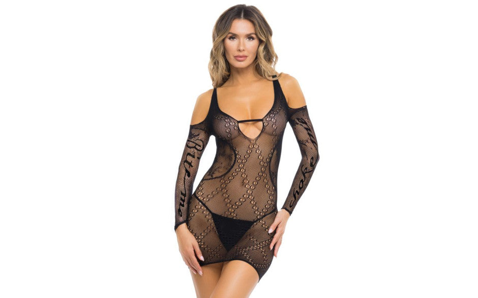 Rene Rofe Between The Lines Sexy Womens Dress One Size Black Rene Rofe Main image