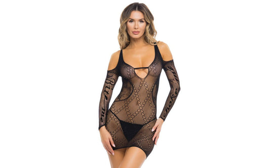 Rene Rofe Between The Lines Sexy Womens Dress One Size Black Rene Rofe