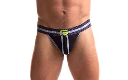 Sport Fucker Jersey Mens Jock Strap Black Large Sport Fucker