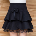 Women's Lace Pleated Skirt