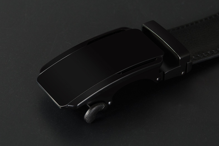 Men's Genuine Leather Automatic Buckle Belt