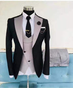 Men's 2020 Italian Groom and Groomsmen Formal Suit Set