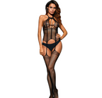Women's Lace Fishnet Bodysuit Lingerie Women's Lingerie Unbranded
