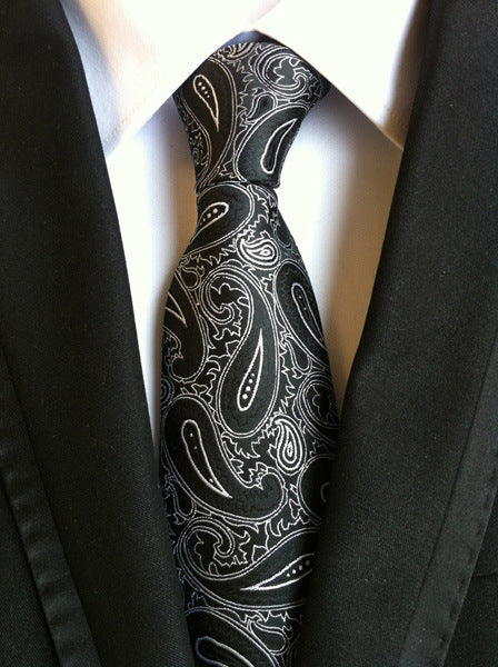 Men's High-Density Paisley Tie