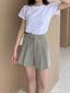 Women's Pleated Skirt Shorts