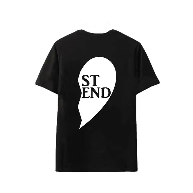 Women's Graphic T Shirt ILLUSION CO black04 L