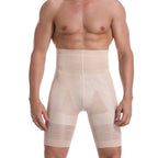 Men's High Waisted Compression Shorts For Sports