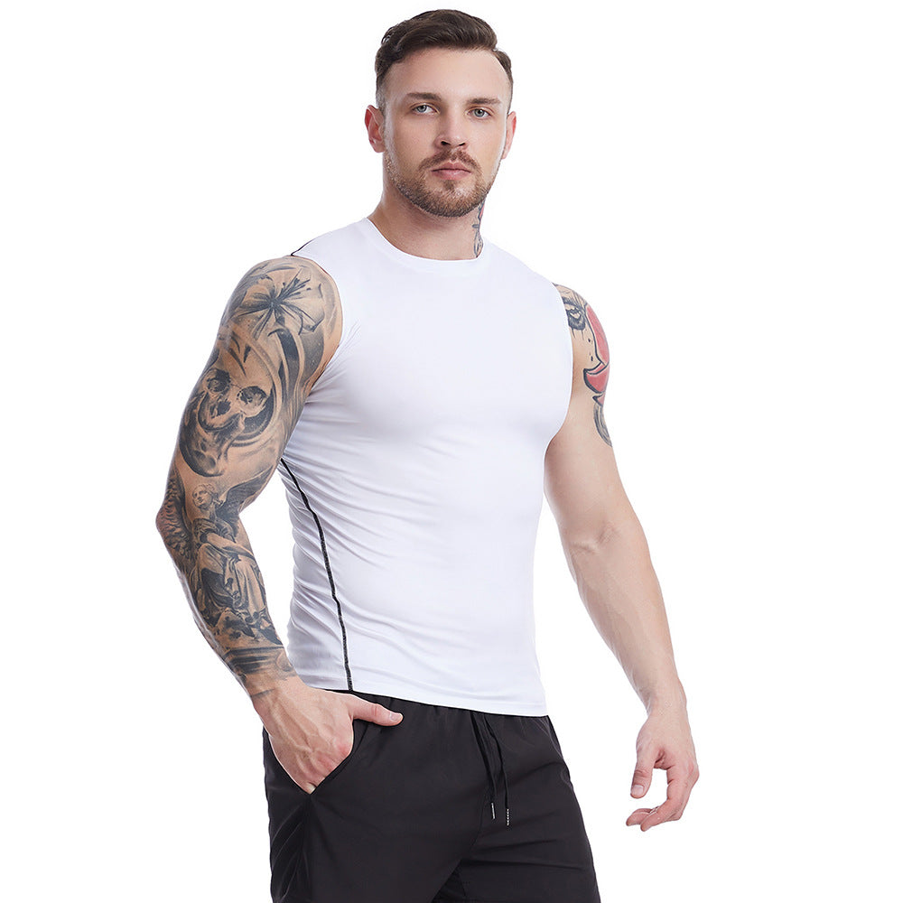 Men's Sleeveless Workout Tank Top - Breathable Quick-Dry Men's Tank Top Unbranded
