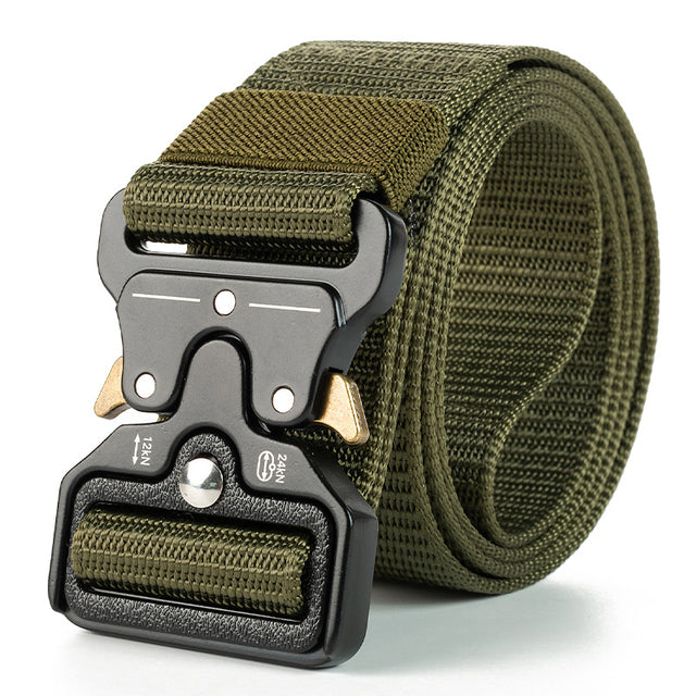 Men's Multifunctional Tactical Canvas Hunting Belt