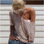 Women's Stylish Sequin Off Shoulder T Shirt