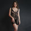 Women's Hollow Lace Lingerie With Skirt Set Women's Lingerie Unbranded Black One Size