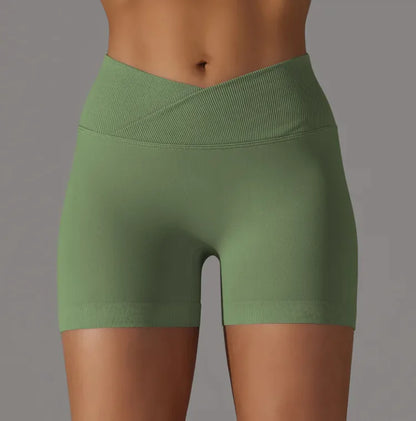Womens Fashion Simple High Waist Shorts